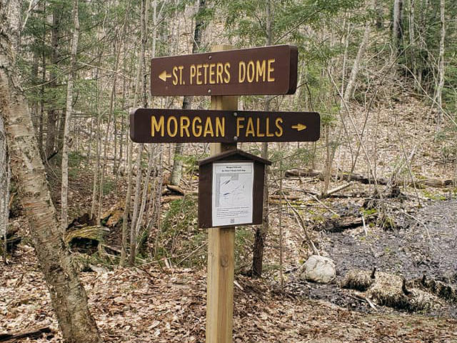 Morgan Falls Signage