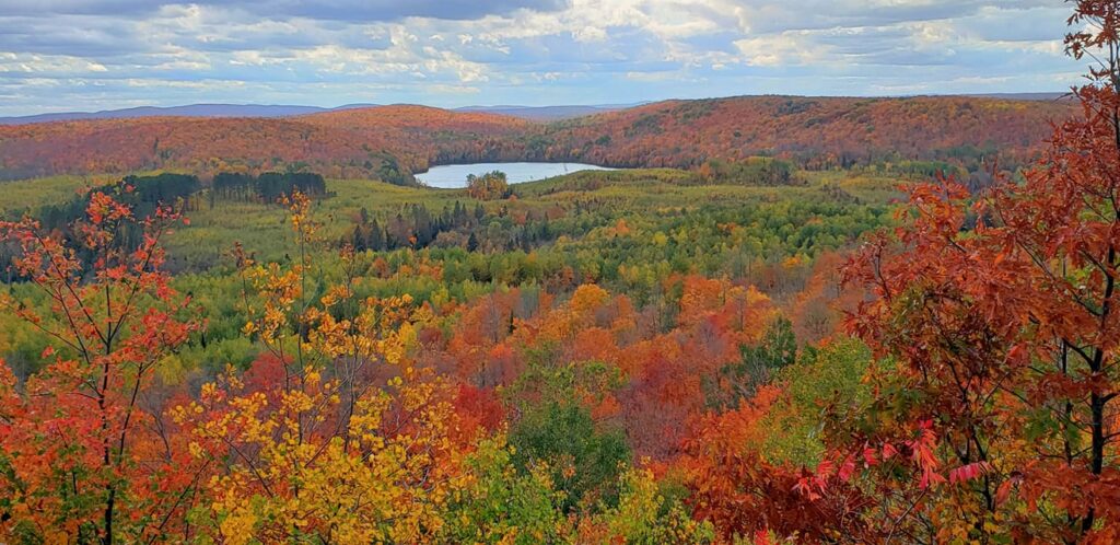 Fall Colors at Corrigan's Lookout