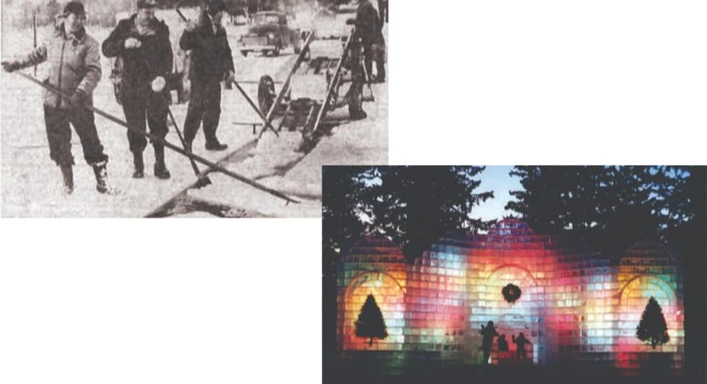 Historical Pictures of the Eagle River Ice Castle