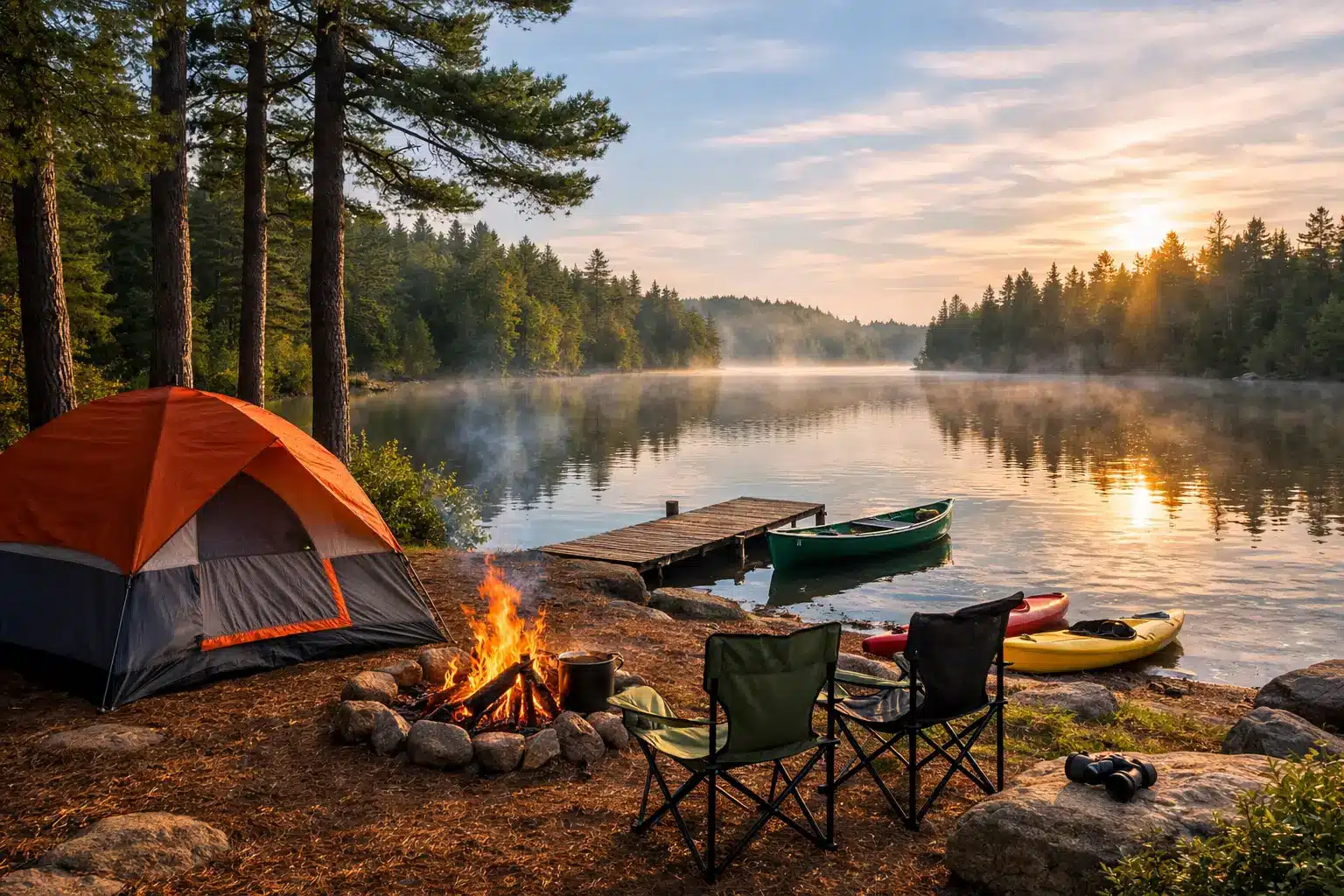 Featured image for “Northern Wisconsin Camping Near Lakes”
