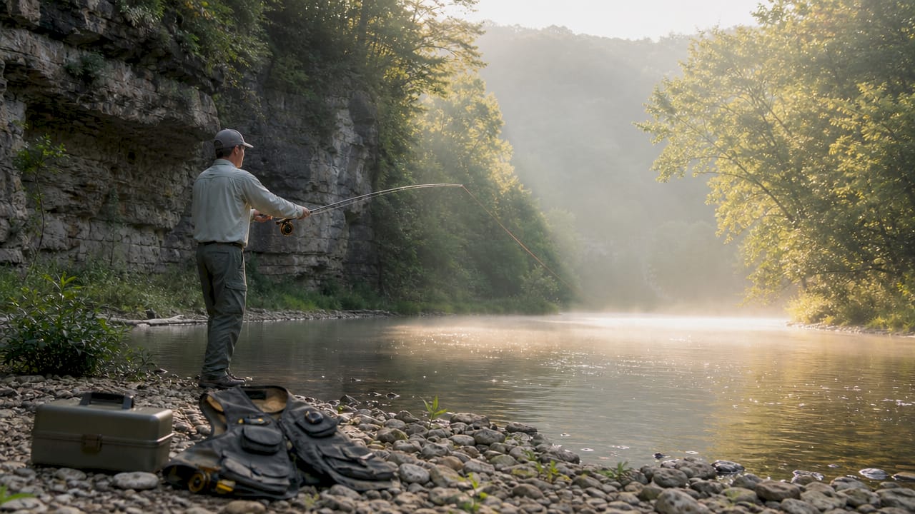 Featured image for “Trout Stream Fly Fishing Wisconsin: Your 2026 Guide”